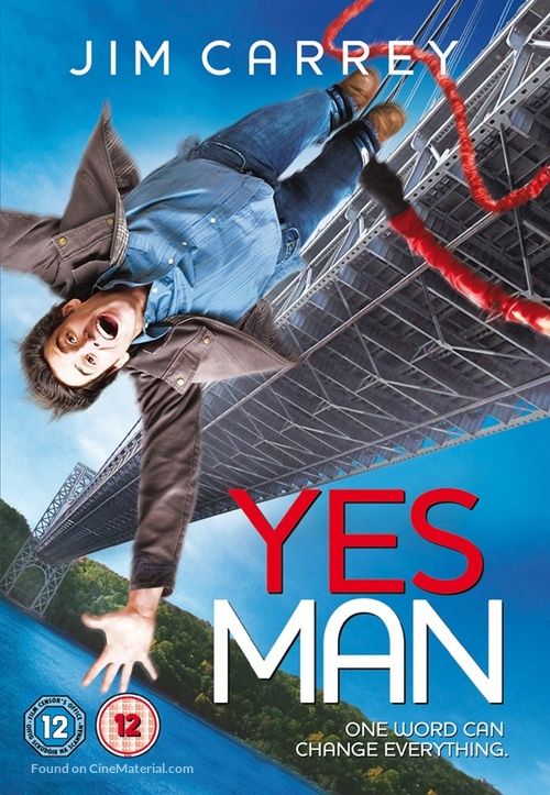 Yes Man - British DVD movie cover