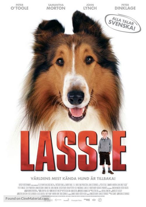 Lassie - Swedish Movie Poster