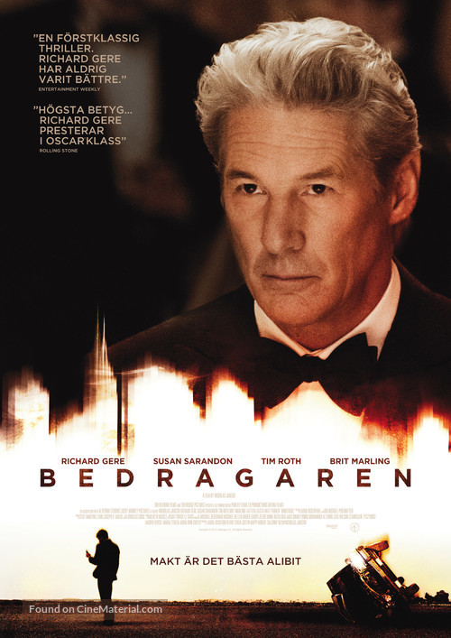 Arbitrage - Swedish Movie Poster
