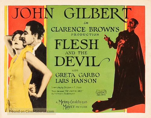 Flesh and the Devil - Movie Poster