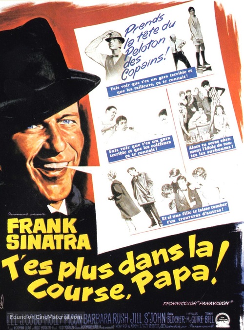 Come Blow Your Horn - French Movie Poster