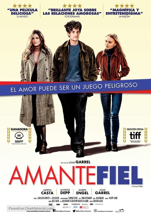 L&#039;homme fid&egrave;le - Argentinian Movie Poster