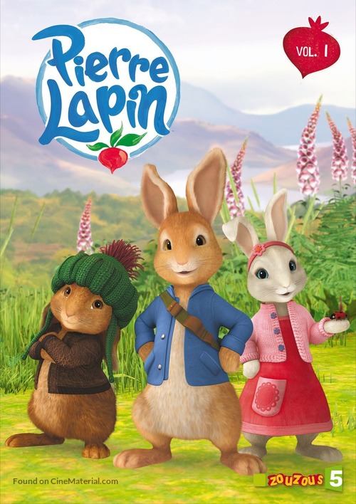 &quot;Peter Rabbit&quot; - French DVD movie cover