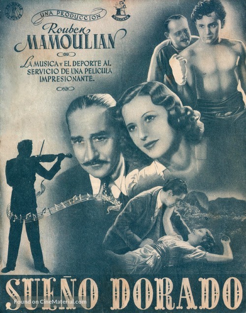 Golden Boy - Spanish Movie Poster