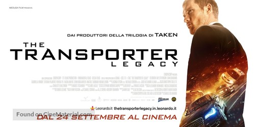 The Transporter Refueled - Italian Movie Poster