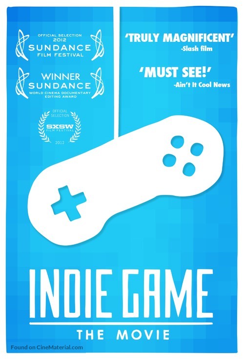 Indie Game: The Movie - Canadian DVD movie cover