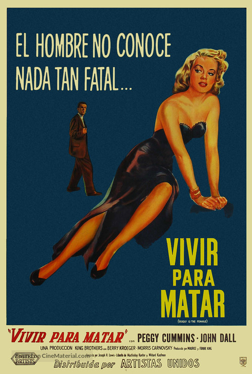 Gun Crazy - Argentinian Movie Poster