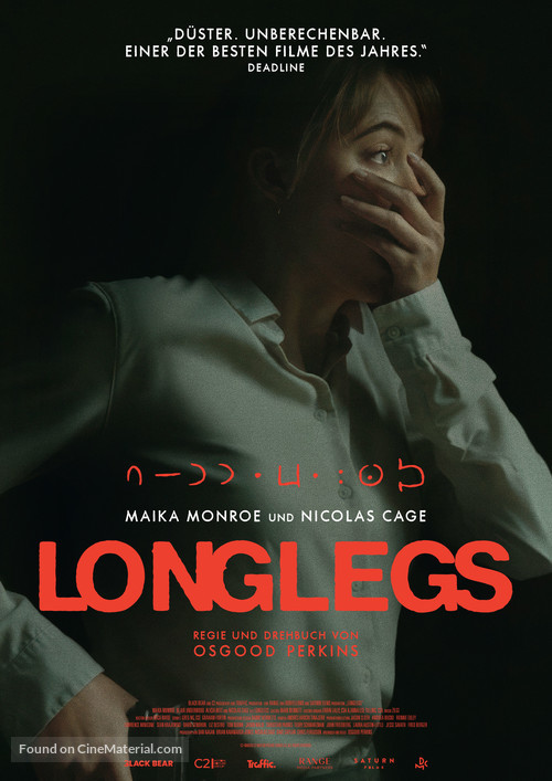 Longlegs - German Movie Poster