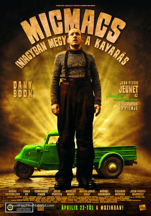 Micmacs &agrave; tire-larigot - Hungarian Movie Poster