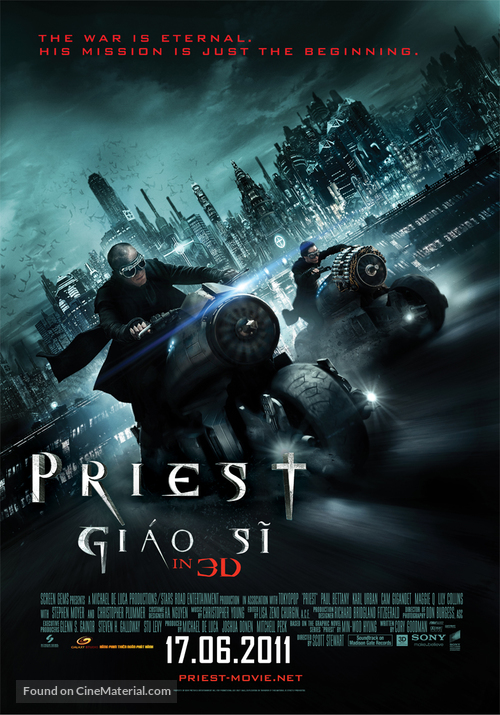 Priest - Vietnamese Movie Poster