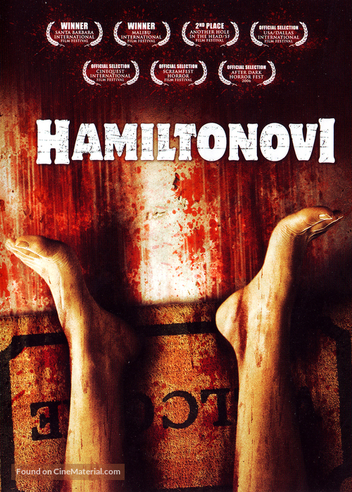 The Hamiltons - Czech DVD movie cover