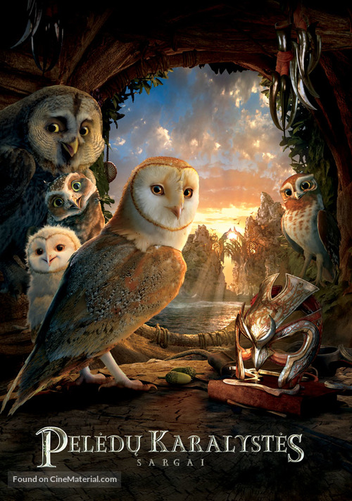 Legend of the Guardians: The Owls of Ga&#039;Hoole - Lithuanian Movie Poster