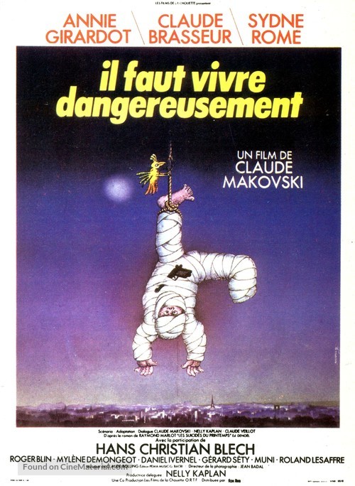 Il faut vivre dangereusement - French Movie Poster