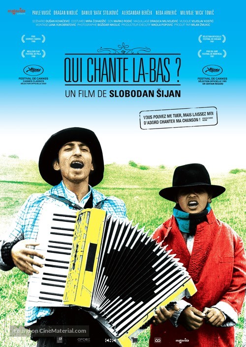 Ko to tamo peva - French Re-release movie poster