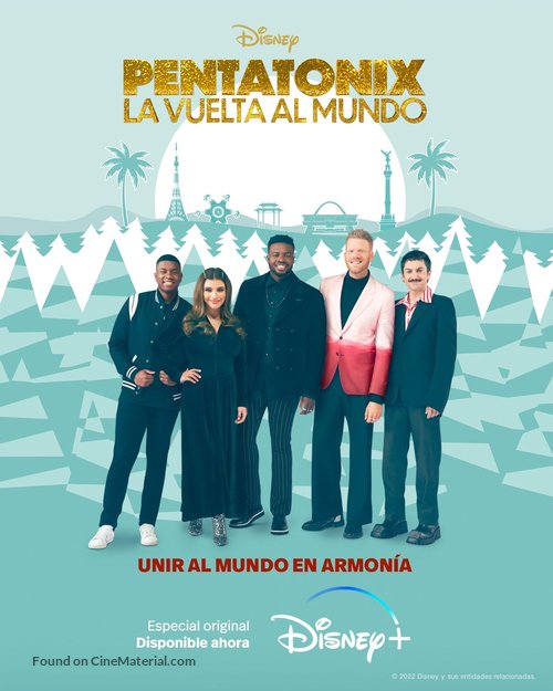 Pentatonix: Around the World for the Holidays - Mexican Movie Poster