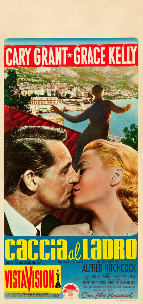 To Catch a Thief - Italian Movie Poster