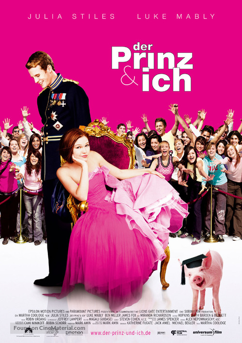 The Prince &amp; Me - German Movie Poster