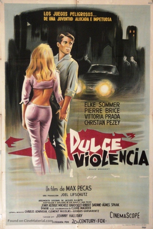 Douce violence - Italian Movie Poster