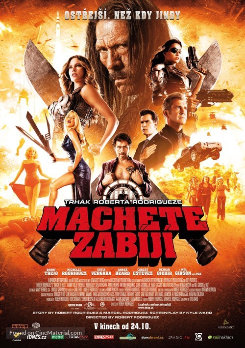 Machete Kills - Czech Movie Poster