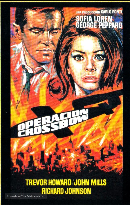 Operation Crossbow - Spanish Movie Poster