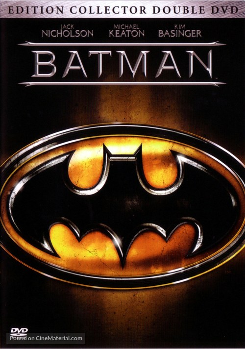 Batman - French DVD movie cover