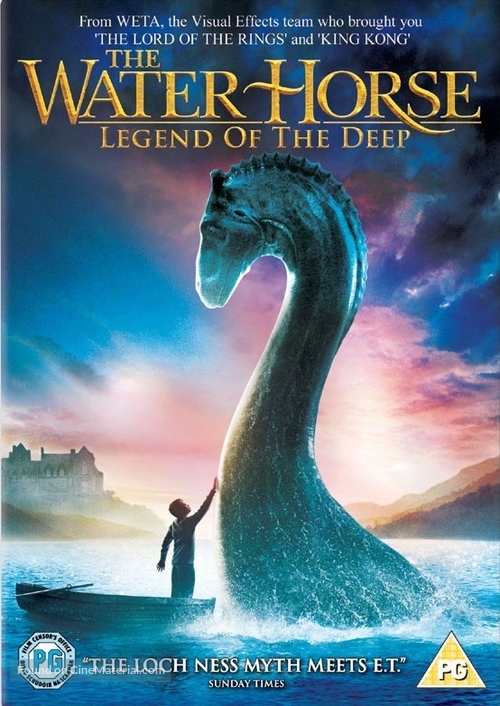 The Water Horse - British DVD movie cover