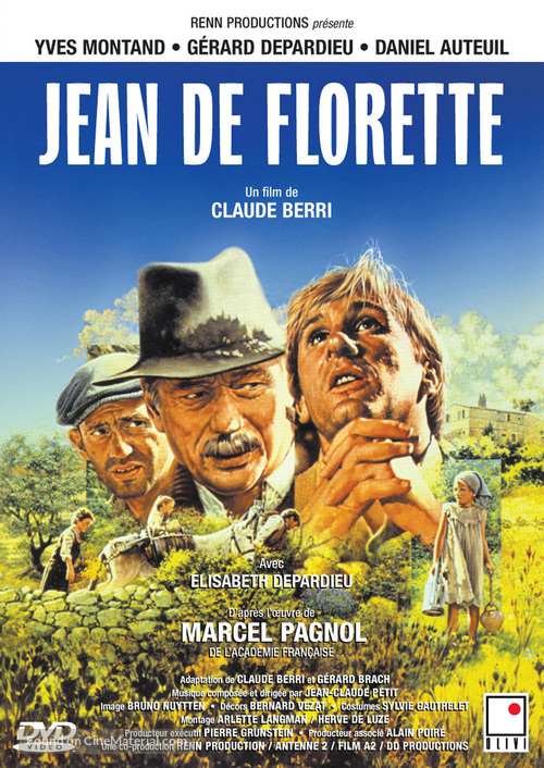 Jean de Florette - French Movie Cover