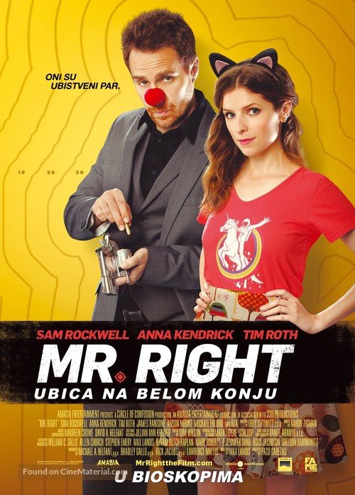 Mr. Right - Serbian Movie Poster