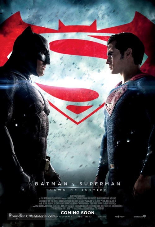Batman v Superman: Dawn of Justice - International Movie Poster