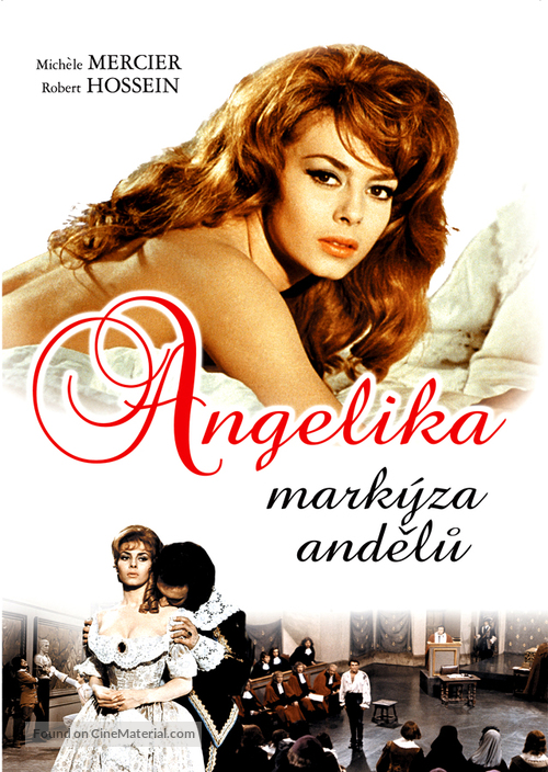 Ang&eacute;lique, marquise des anges - Czech DVD movie cover