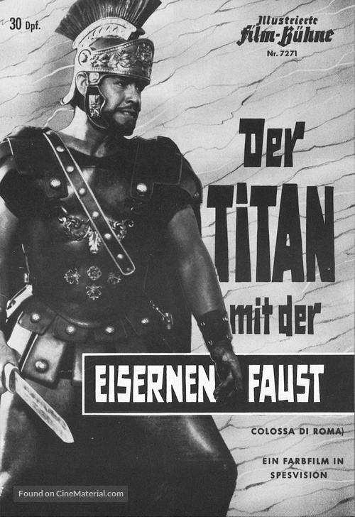 Il colosso di Roma - German poster