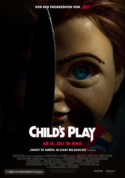 Child&#039;s Play - German Movie Poster