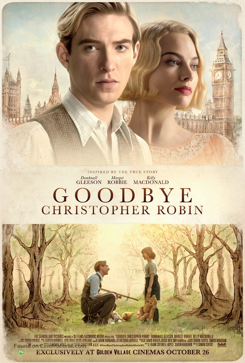 Goodbye Christopher Robin - Singaporean Movie Poster