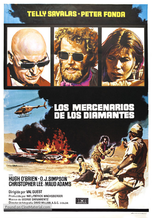 Killer Force - Spanish Movie Poster