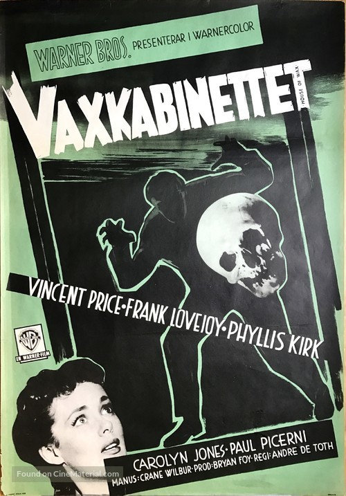 House of Wax - Swedish Movie Poster