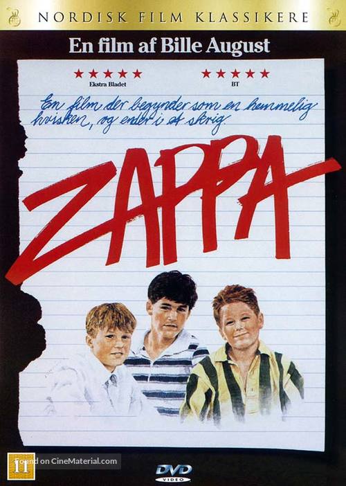 Zappa - Danish DVD movie cover