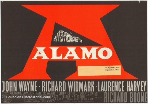 The Alamo - German Movie Poster