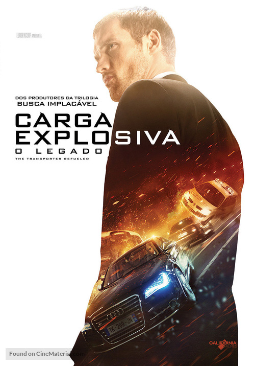 The Transporter Refueled - Brazilian DVD movie cover