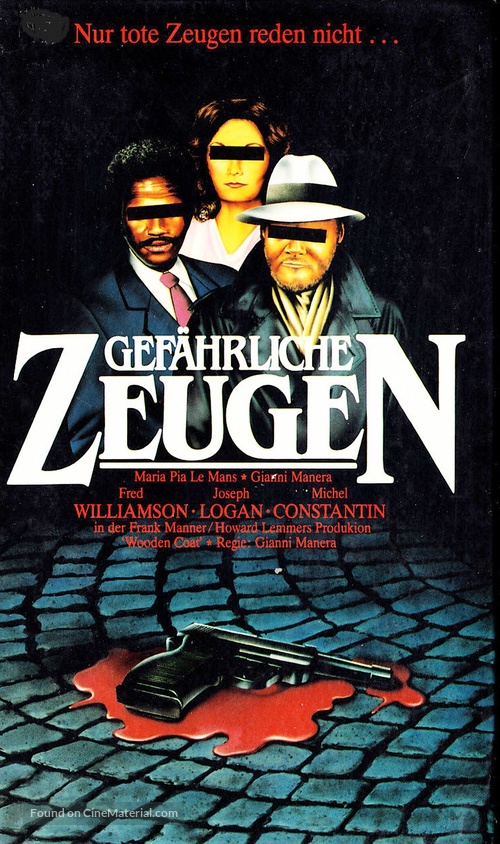 Il cappotto di legno - German VHS movie cover