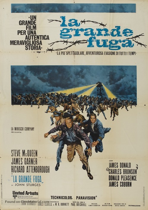 The Great Escape - Italian Movie Poster