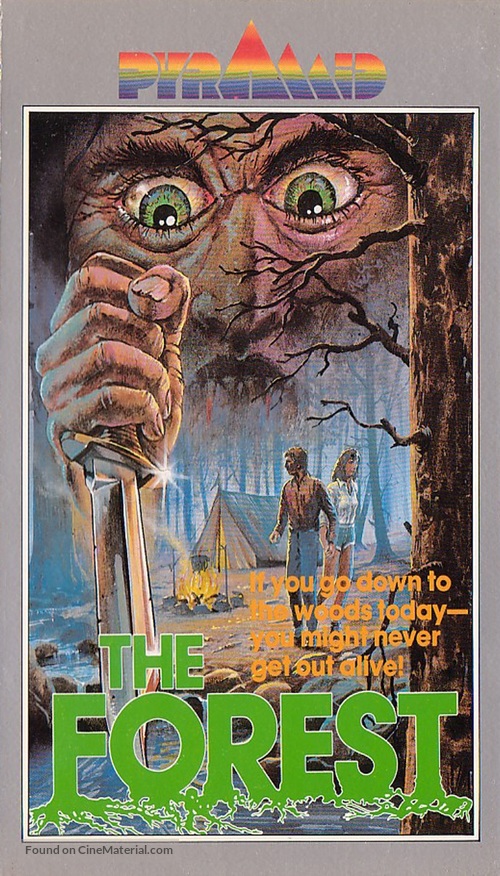 The Forest - British VHS movie cover