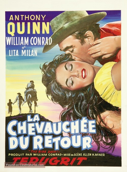 The Ride Back - Belgian Movie Poster