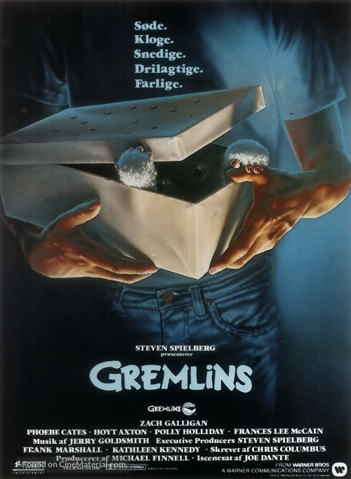 Gremlins - Danish Movie Poster