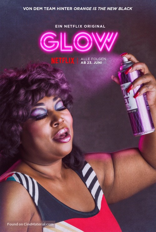 &quot;GLOW&quot; - German Movie Poster