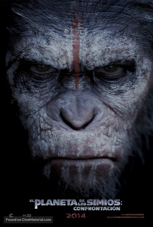 Dawn of the Planet of the Apes - Argentinian Movie Poster