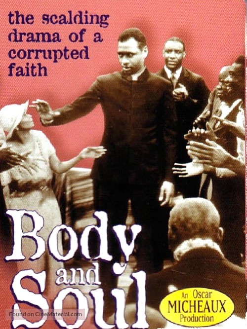 Body and Soul - VHS movie cover