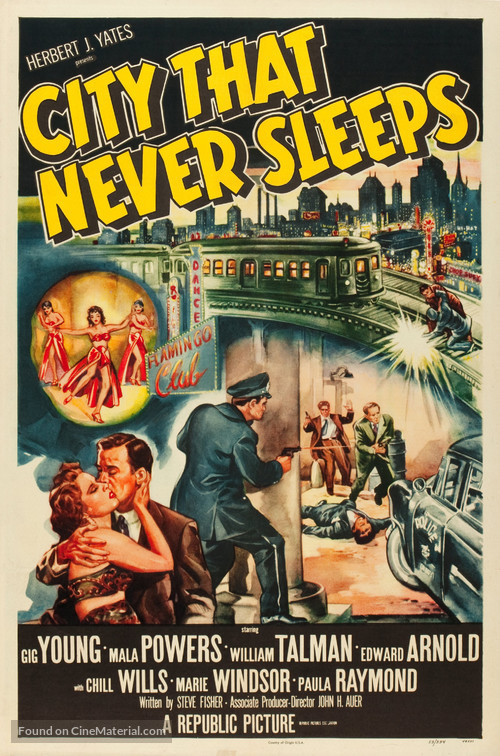 City That Never Sleeps - Movie Poster
