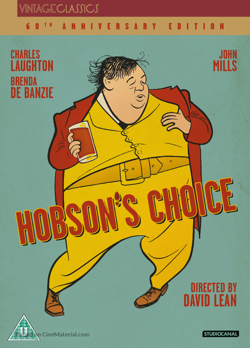 Hobson&#039;s Choice - British DVD movie cover