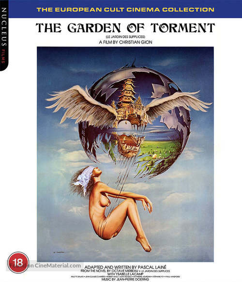 Le jardin des supplices - British Blu-Ray movie cover