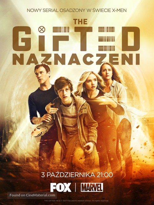 &quot;The Gifted&quot; - Polish Movie Poster